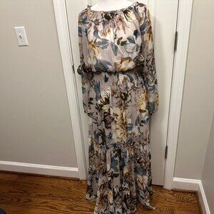 Floral Chiffon Dress